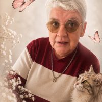 Foto Rouwprentje Olga Bavay
